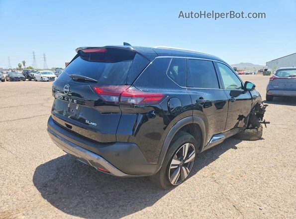 5N1BT3CB8PC799805 2023 NISSAN ROGUE Black Задня права чверть