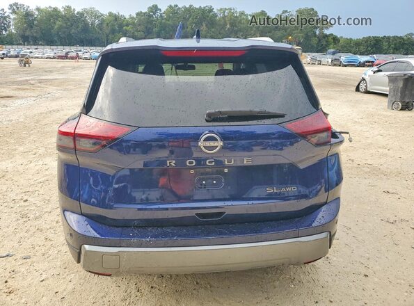 5N1BT3CB8TC718599 2026 NISSAN ROGUE Blue Հետևի տեսք