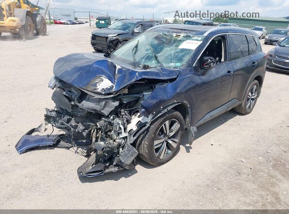 5N1BT3CB9RC683774 2024 NISSAN ROGUE Blue Przód lewy