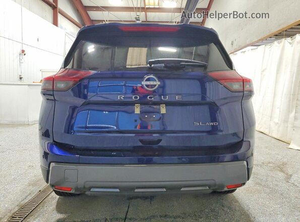 5N1BT3CB9TC692448 2026 NISSAN ROGUE Blue უკანა ხედი