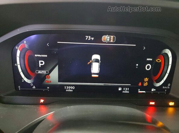 5N1BT3CB9TC692448 2026 NISSAN ROGUE Blue ხელსაწყოთა პანელის ხედი