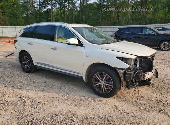 5N1DL0MM0HC506584 2017 INFINITI QX60 White Przód prawy