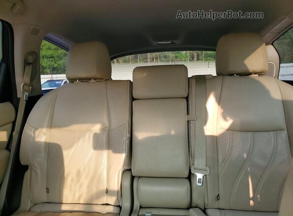 5N1DL0MM0HC506584 2017 INFINITI QX60 White Widok tylnych siedzeń
