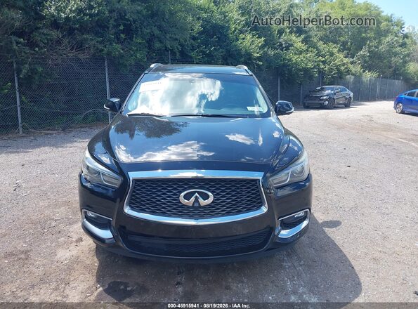 5N1DL0MM0HC515270 2017 INFINITI QX60 Black Սարքավորումների վահանակի տեսք