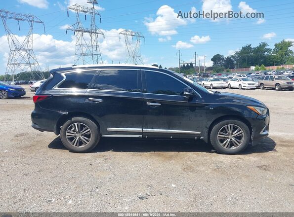 5N1DL0MM0HC515270 2017 INFINITI QX60 Black Սալոնի հետևի տեսք