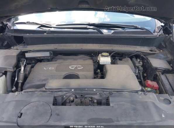 5N1DL0MM0HC515270 2017 INFINITI QX60 Black Հետևի տեսք