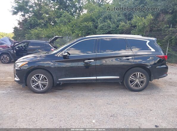 5N1DL0MM0HC515270 2017 INFINITI QX60 Black Սալոնի 360 աստիճան տեսք