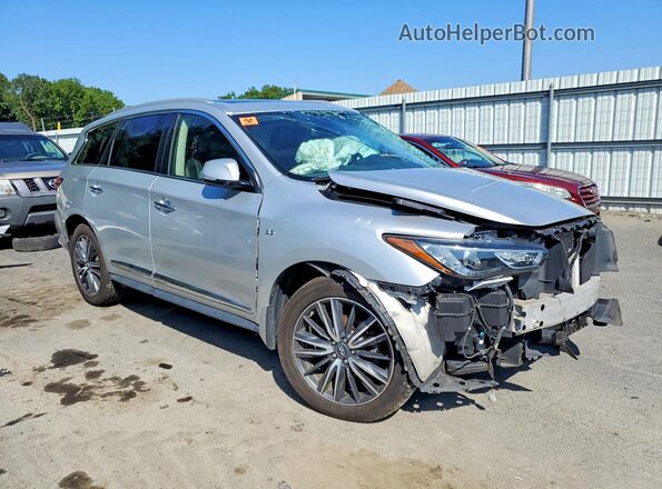 5N1DL0MM0JC513265 2018 INFINITI QX60 Silver Առջևի աջ