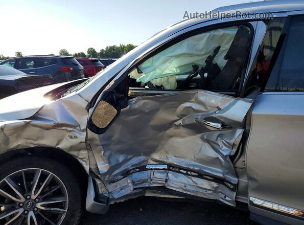 5N1DL0MM0JC513265 2018 INFINITI QX60 Silver Սալոնի դիմացի տեսք