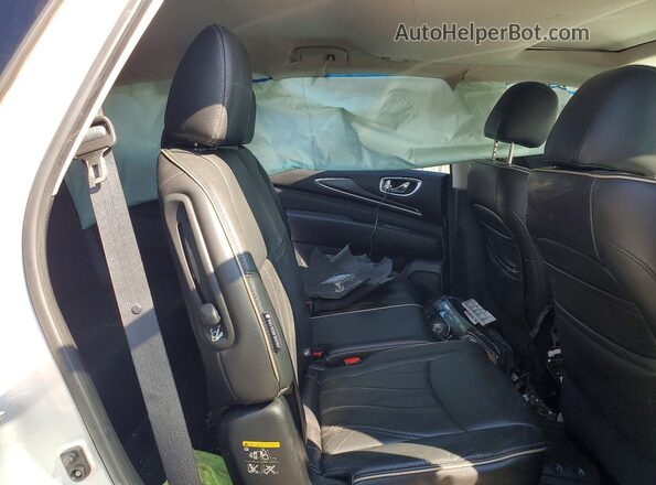 5N1DL0MM0JC513265 2018 INFINITI QX60 Silver Հետևի նստատեղերի տեսք