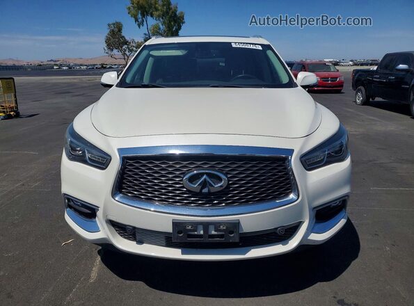 5N1DL0MM0JC515825 2018 INFINITI QX60 White Vista frontal
