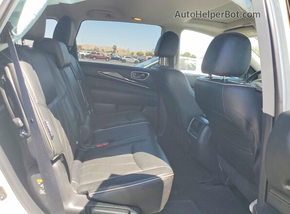 5N1DL0MM0JC515825 2018 INFINITI QX60 White Vista interior trasera