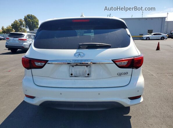 5N1DL0MM0JC515825 2018 INFINITI QX60 White Vista trasera