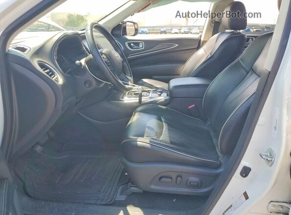 5N1DL0MM0JC515825 2018 INFINITI QX60 White Vista interior delantera
