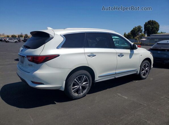 5N1DL0MM0JC515825 2018 INFINITI QX60 White Trasero derecho
