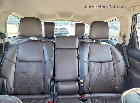 5N1DL0MM0KC500579 2019 INFINITI QX60 Blue Vista de los asientos traseros
