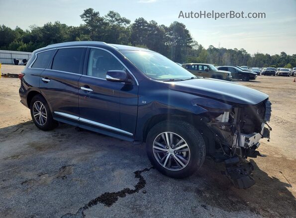 5N1DL0MM0KC500579 2019 INFINITI QX60 Blue Delantero derecho