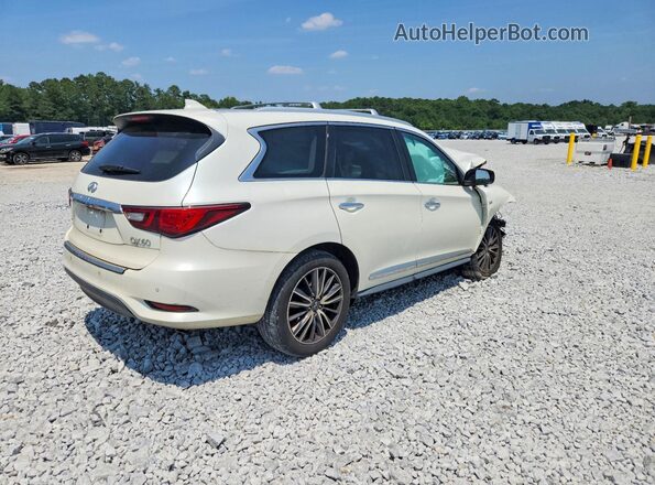 5N1DL0MM0KC516569 2019 INFINITI QX60 White Задня права чверть