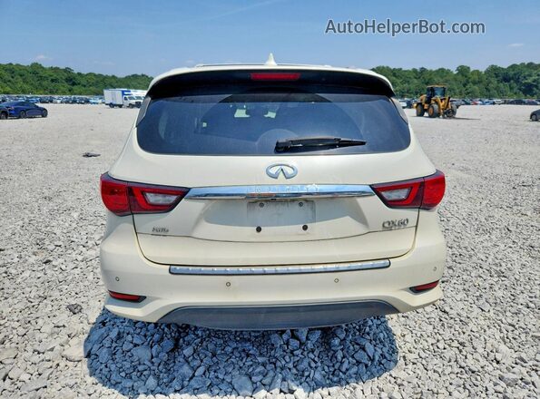 5N1DL0MM0KC516569 2019 INFINITI QX60 White Вид ззаду