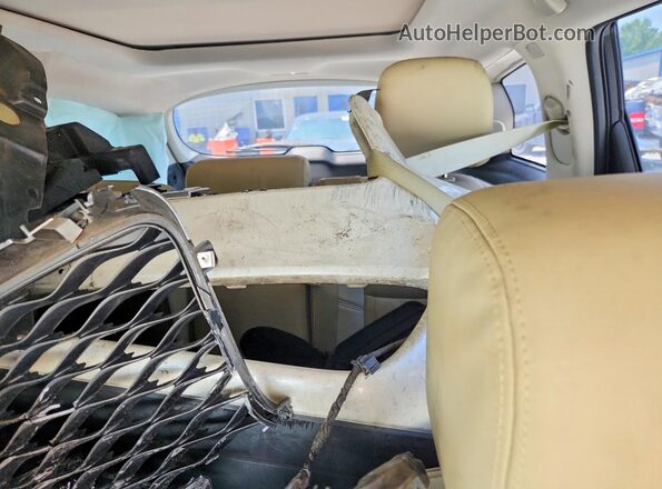 5N1DL0MM0KC516569 2019 INFINITI QX60 White Вид задніх сидінь