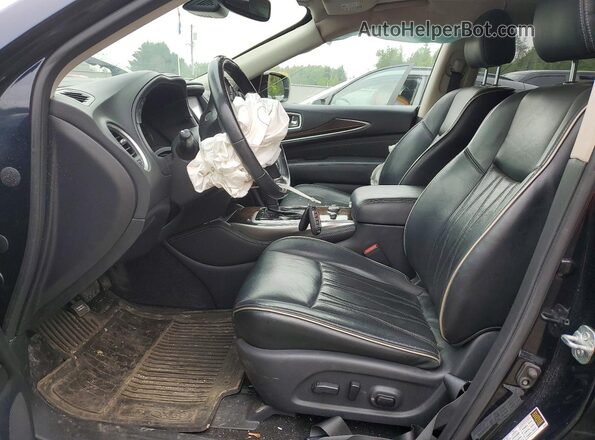 5N1DL0MM0KC522775 2019 INFINITI QX60 Blue Սալոնի դիմացի տեսք