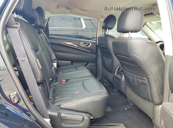 5N1DL0MM0LC505413 2020 INFINITI QX60 Blue Вид задньої частини салону