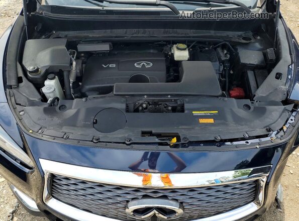 5N1DL0MM0LC505413 2020 INFINITI QX60 Blue Вид підкапотного простору