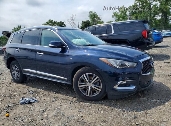 5N1DL0MM0LC505413 2020 INFINITI QX60 Blue Передня права чверть