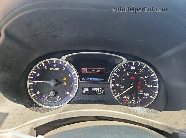 5N1DL0MM0LC505413 2020 INFINITI QX60 Blue Вид щитка приладів