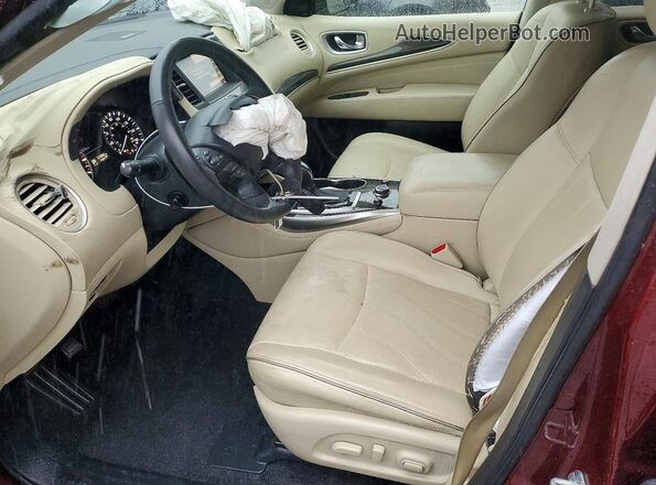 5N1DL0MM0LC512006 2020 INFINITI QX60 Burgundy Սալոնի դիմացի տեսք