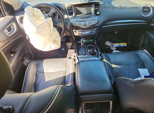 5N1DL0MM0LC519800 2020 INFINITI QX60 Black Dashboard view