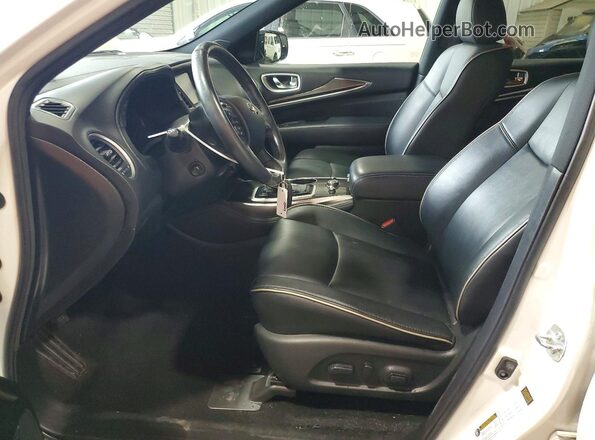 5N1DL0MM0LC524267 2020 INFINITI QX60 White წინა სალონის ხედი