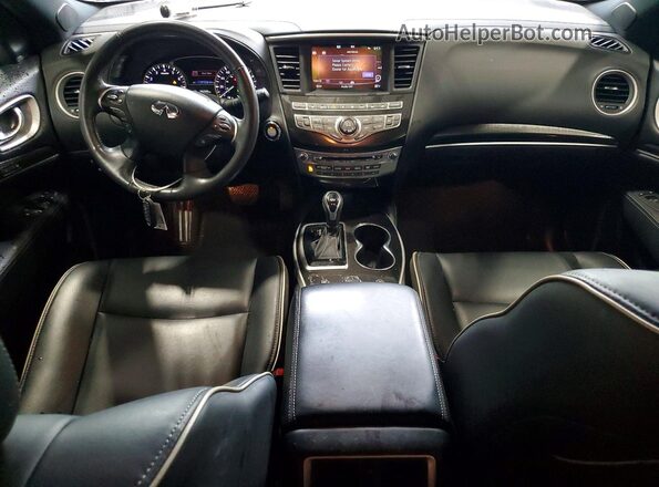 5N1DL0MM0LC524267 2020 INFINITI QX60 White წინა პანელის ხედი