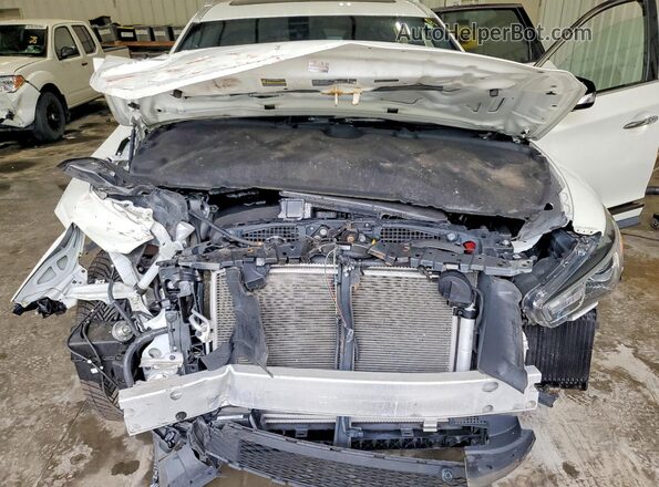 5N1DL0MM0LC524267 2020 INFINITI QX60 White უკანა სალონის ხედი
