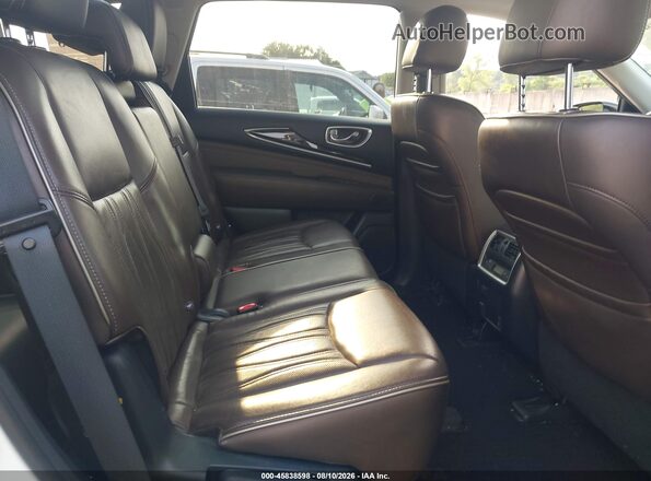 5N1DL0MM1HC505394 2017 INFINITI QX60 White Vista de la etiqueta del VIN