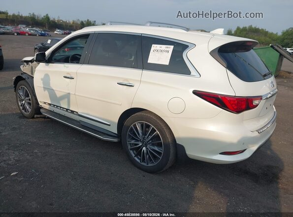 5N1DL0MM1HC505394 2017 INFINITI QX60 White Trasero izquierdo