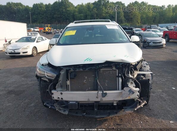 5N1DL0MM1HC505394 2017 INFINITI QX60 White Vista del cuadro de instrumentos
