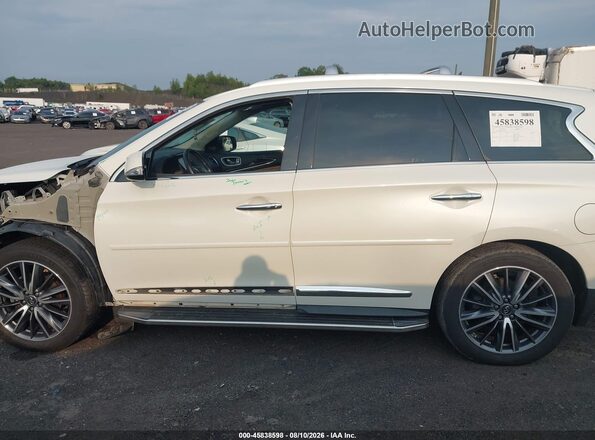 5N1DL0MM1HC505394 2017 INFINITI QX60 White Vista interior de 360 grados