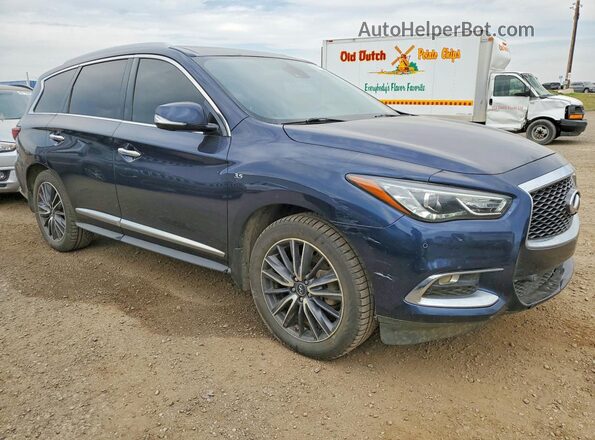 5N1DL0MM1HC509090 2017 INFINITI QX60 Синий Вид спереди