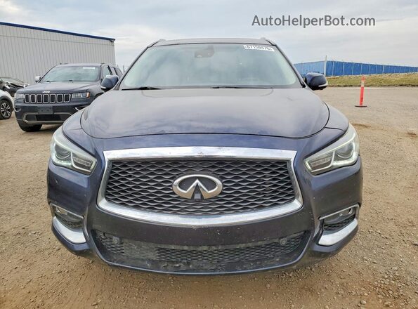 5N1DL0MM1HC509090 2017 INFINITI QX60 Синий Вид сзади