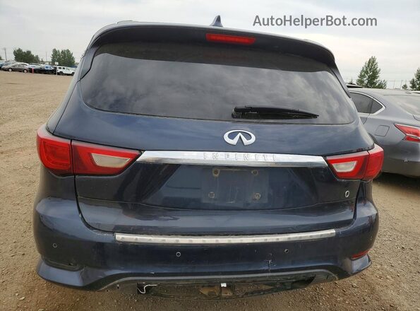 5N1DL0MM1HC509090 2017 INFINITI QX60 Синий Вид щитка приборов
