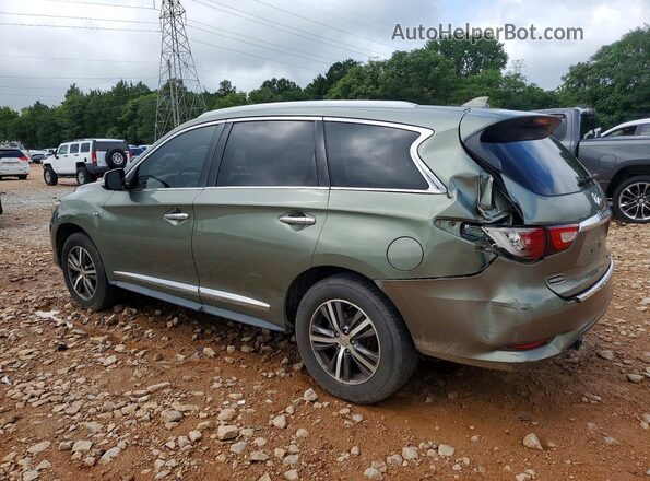 5N1DL0MM1HC515925 2017 INFINITI QX60 Green Задня ліва чверть