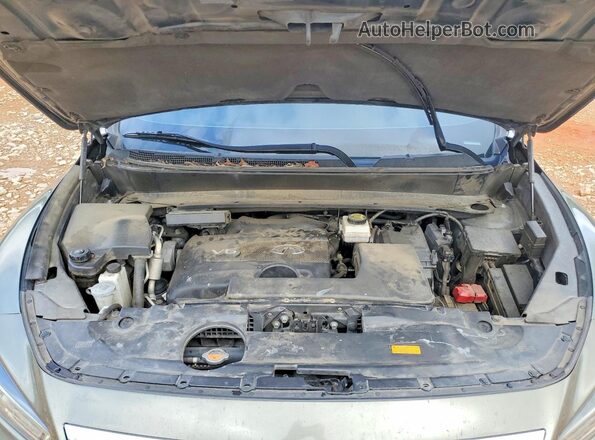 5N1DL0MM1HC515925 2017 INFINITI QX60 Green Вид підкапотного простору