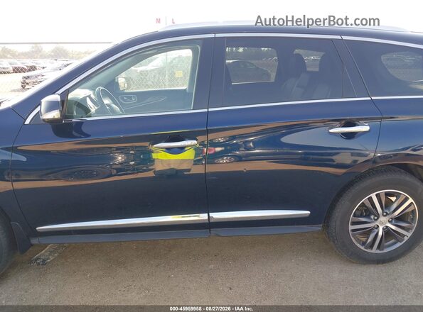 5N1DL0MM1HC523149 2017 INFINITI QX60 Blue Vista interior de 360 grados