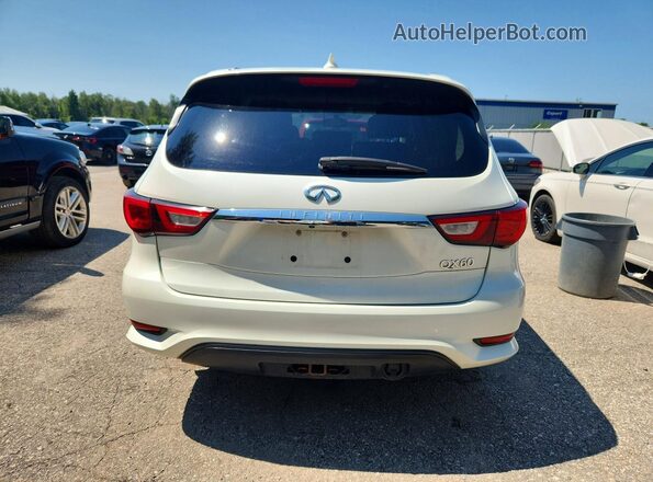 5N1DL0MM1HC525550 2017 INFINITI QX60 Белый Вид сзади