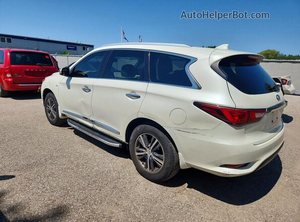 5N1DL0MM1HC525550 2017 INFINITI QX60 Белый Задняя левая четверть