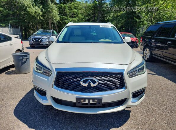 5N1DL0MM1HC525550 2017 INFINITI QX60 Белый Вид спереди