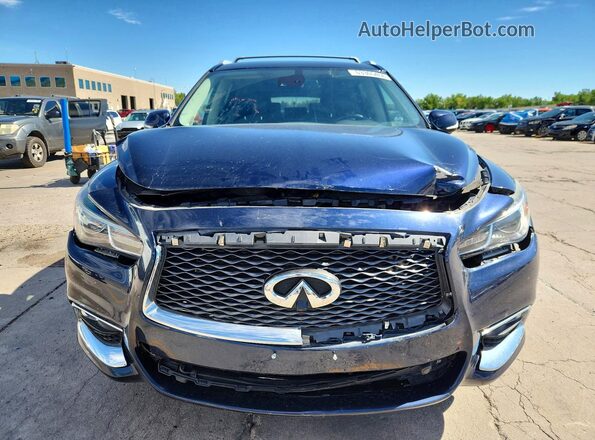 5N1DL0MM1HC546219 2017 INFINITI QX60 Синий Вид спереди