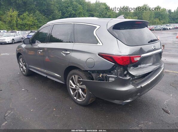 5N1DL0MM1JC508902 2018 INFINITI QX60 Silver Trasero izquierdo