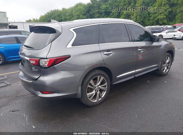 5N1DL0MM1JC508902 2018 INFINITI QX60 Silver Trasero derecho